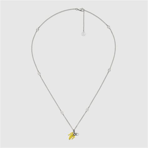 bannane gucci|gucci banana necklace.